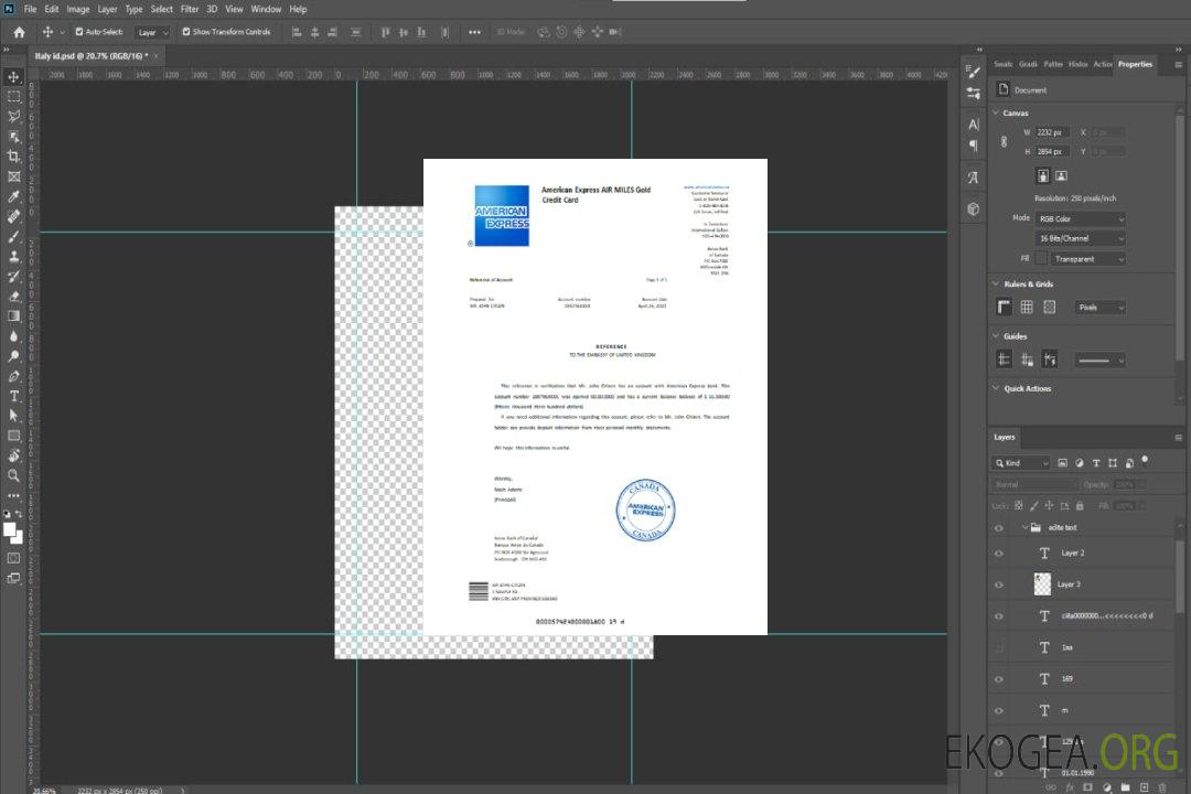 Canada , Carte de crédit American Express Air Miles Or , référence template